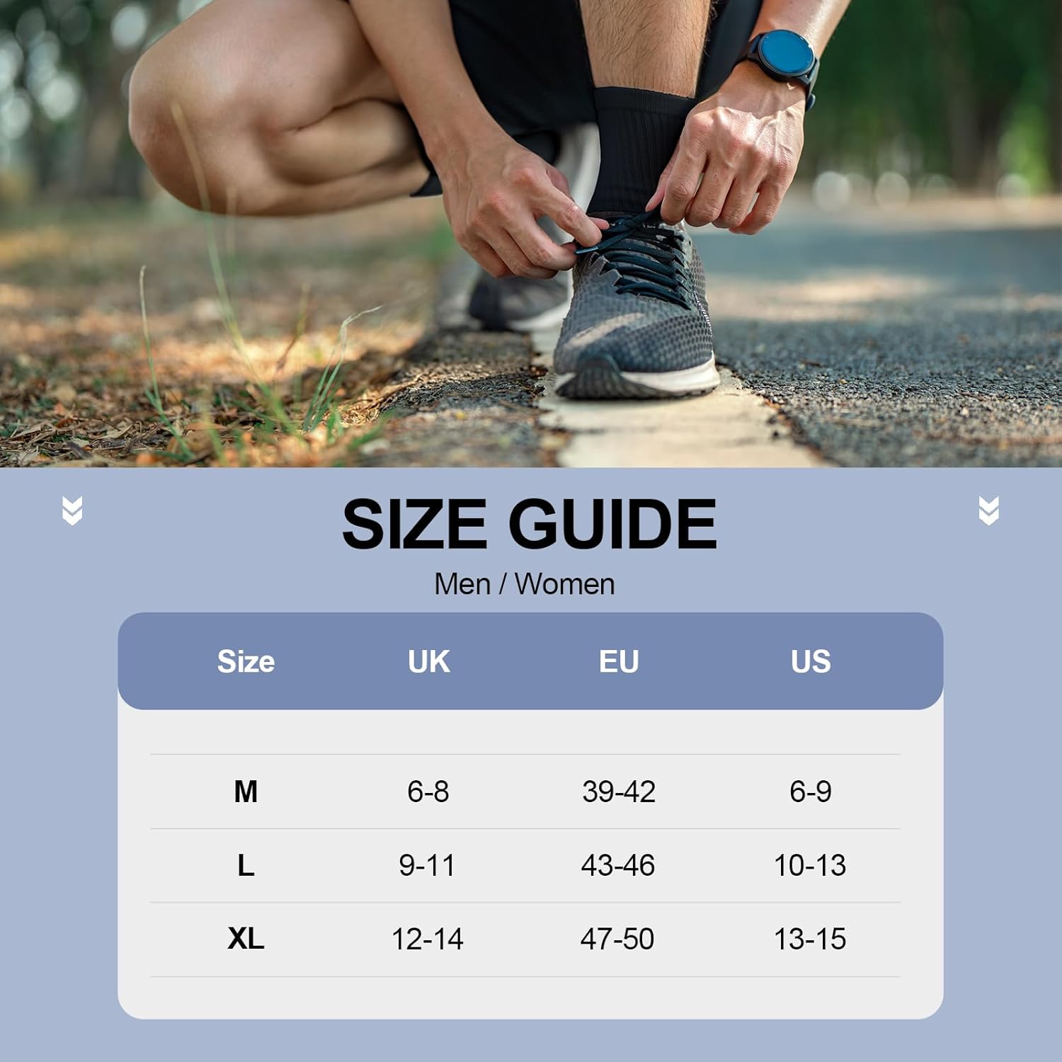 Katoenen Sportsokken Uniseks (6 Paar) - Robin