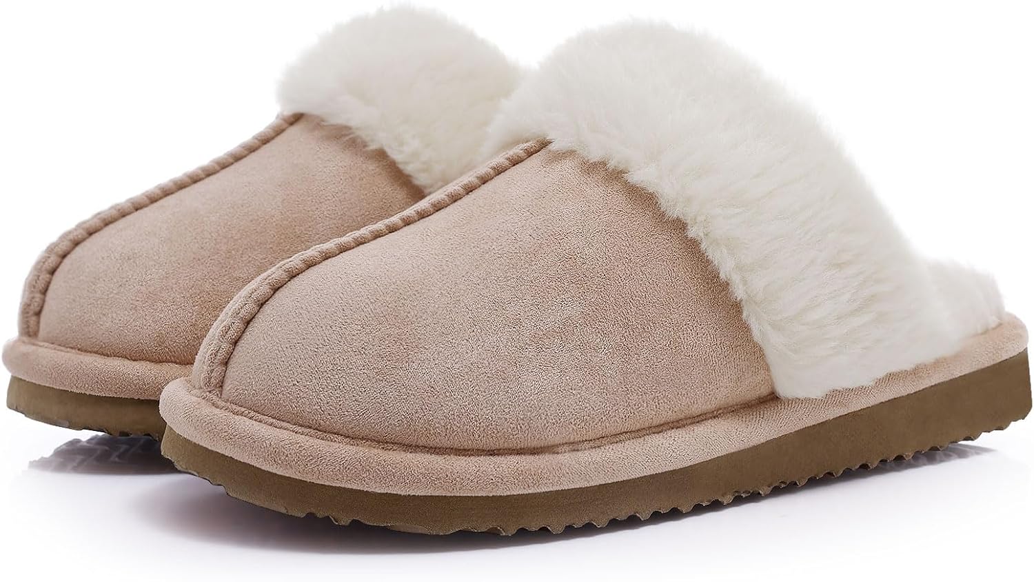 Fuzzy Memory Foam Pantoffels - SoftStep