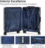 Aluminium Frame Handbagagekoffer met TSA-slot & Stille Wielen
