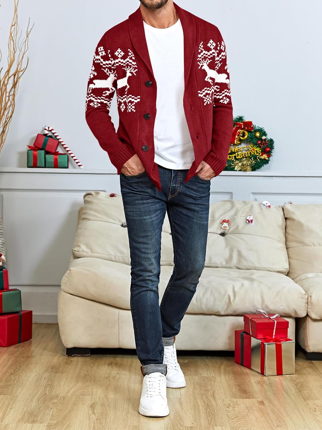 Comfortabel Gebreid Heren Vest - Lucas