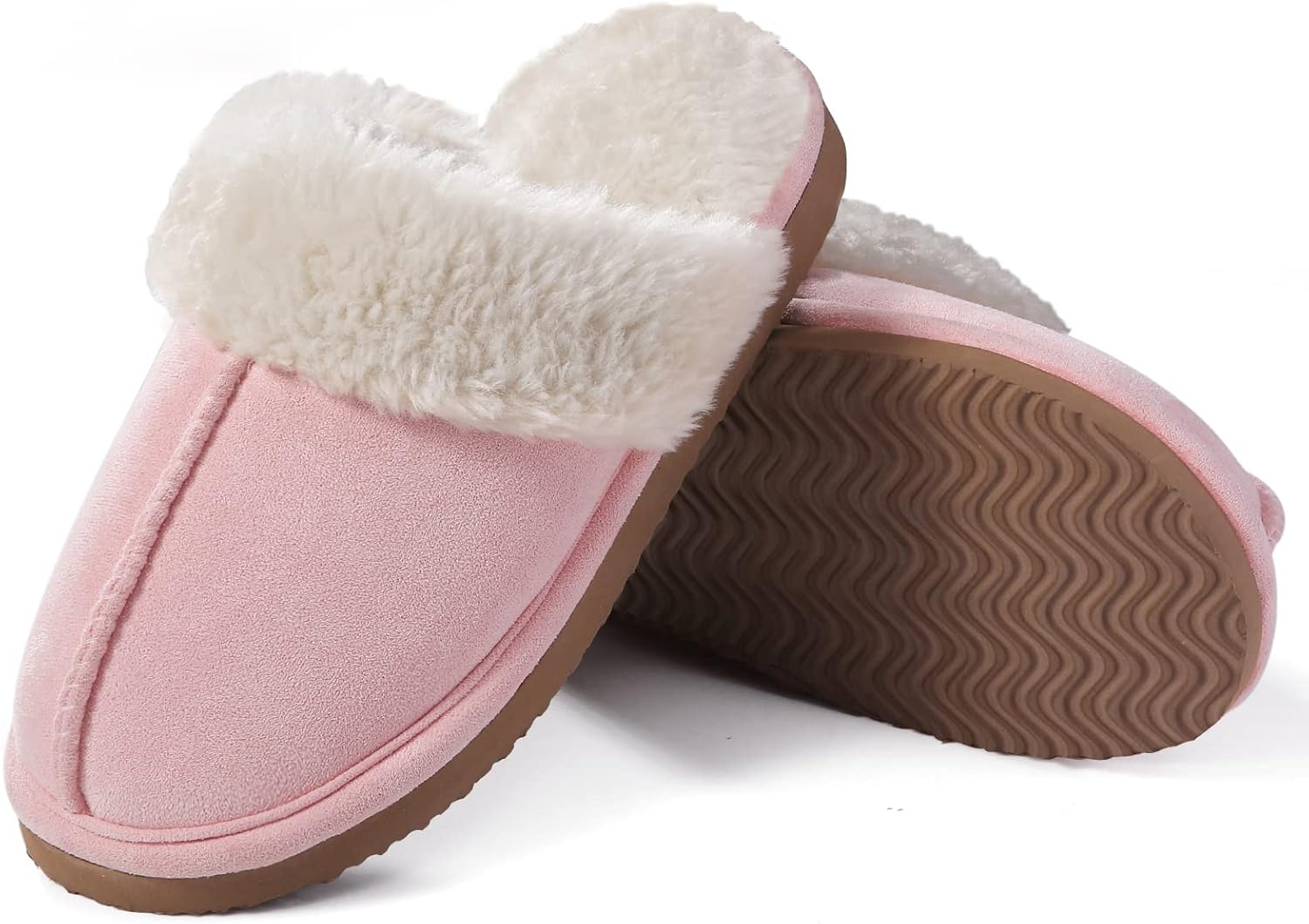 Fuzzy Memory Foam Pantoffels - SoftStep