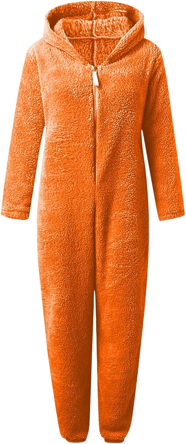 Sherpa Fuzzy Onesie met Capuchon - CozyCat