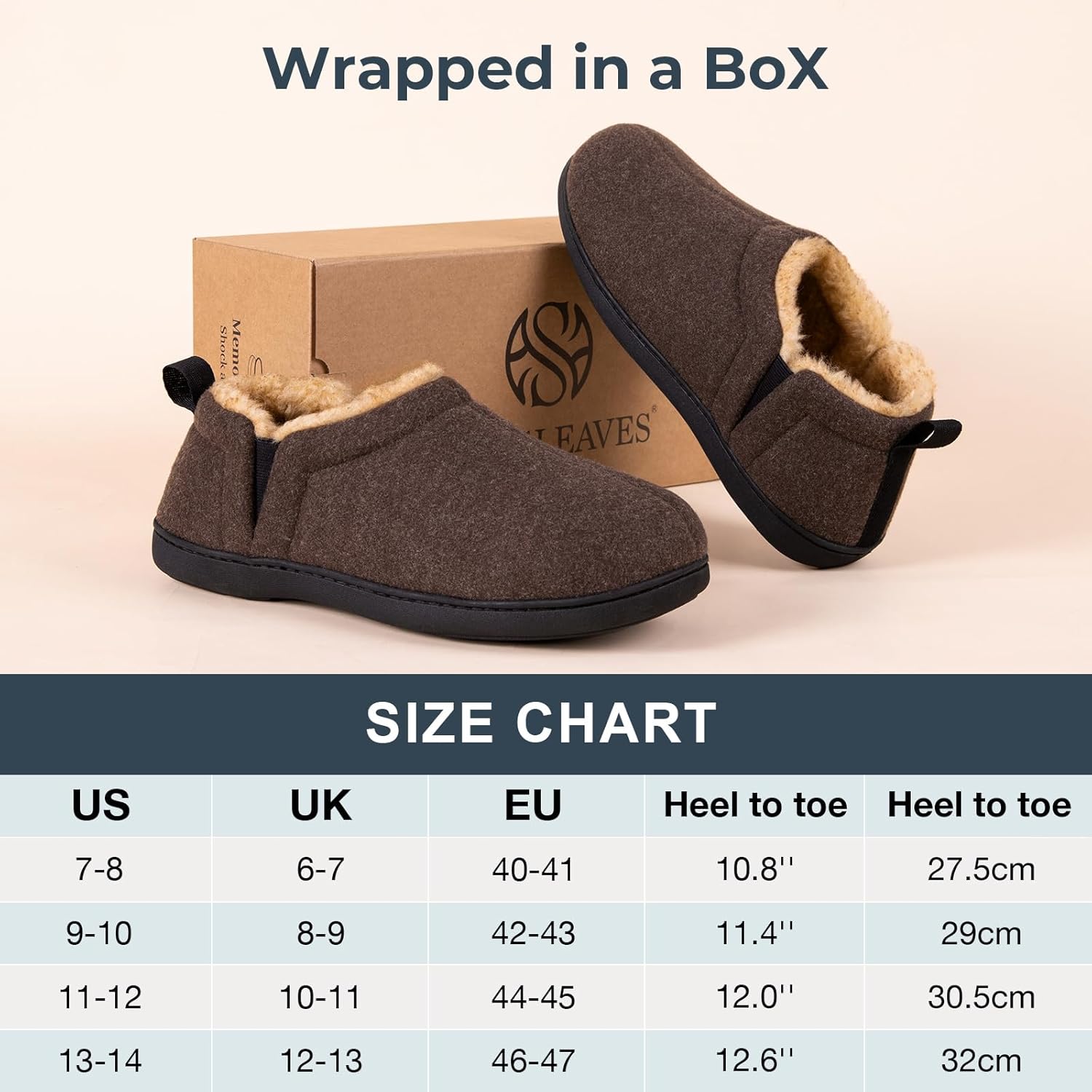 Warme Winter Pantoffels voor Heren - Noah