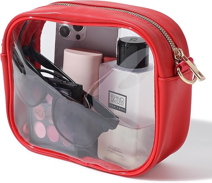 Compacte Transparante Crossbody Tas - VisiBag