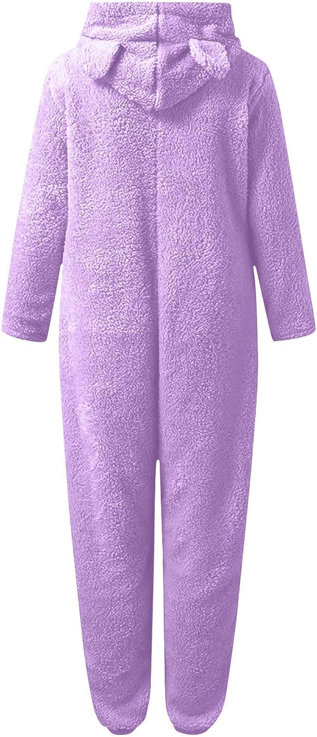 Sherpa Fuzzy Onesie met Capuchon - CozyCat