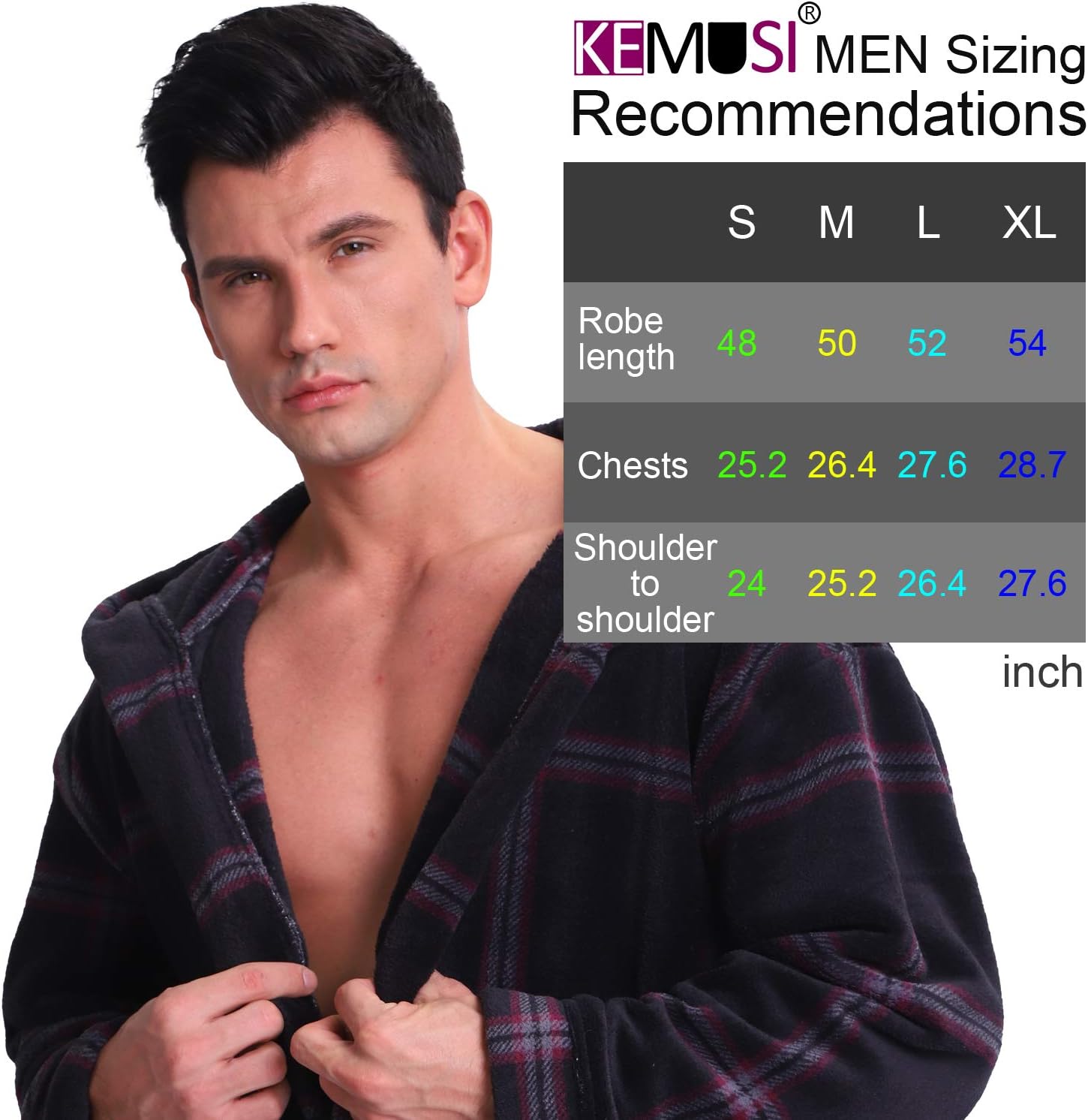 Luxe Heren Badjas met Capuchon - Lars