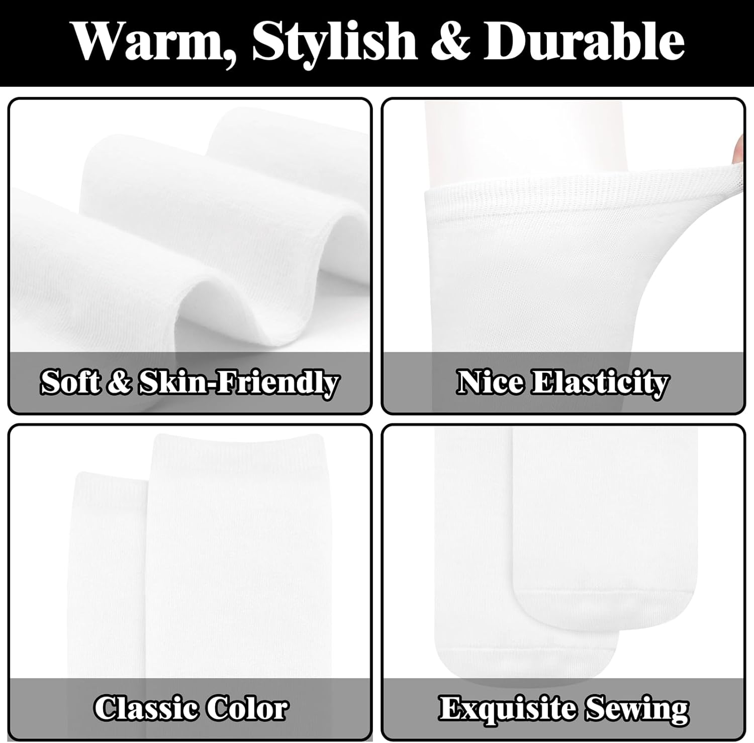 Knee High Sokken - Lila