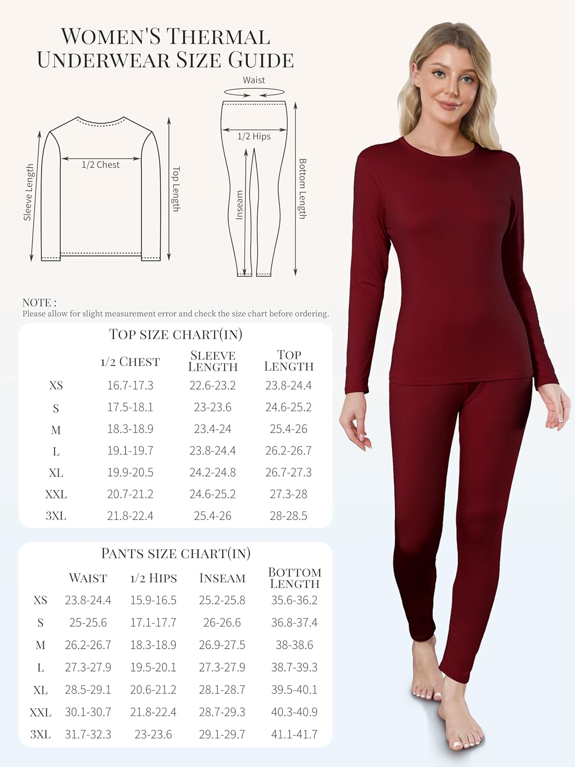 Thermo Ondergoed voor Vrouwen - Sophie