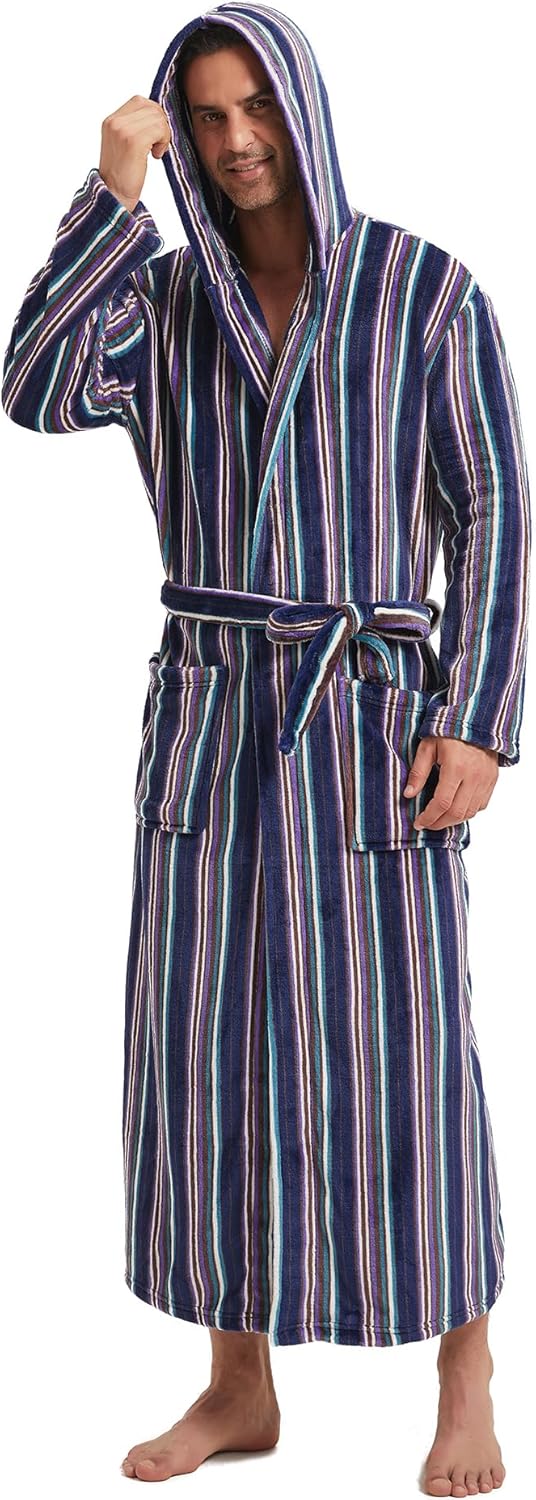 Comfortabele Flanellen Heren Badjas - James