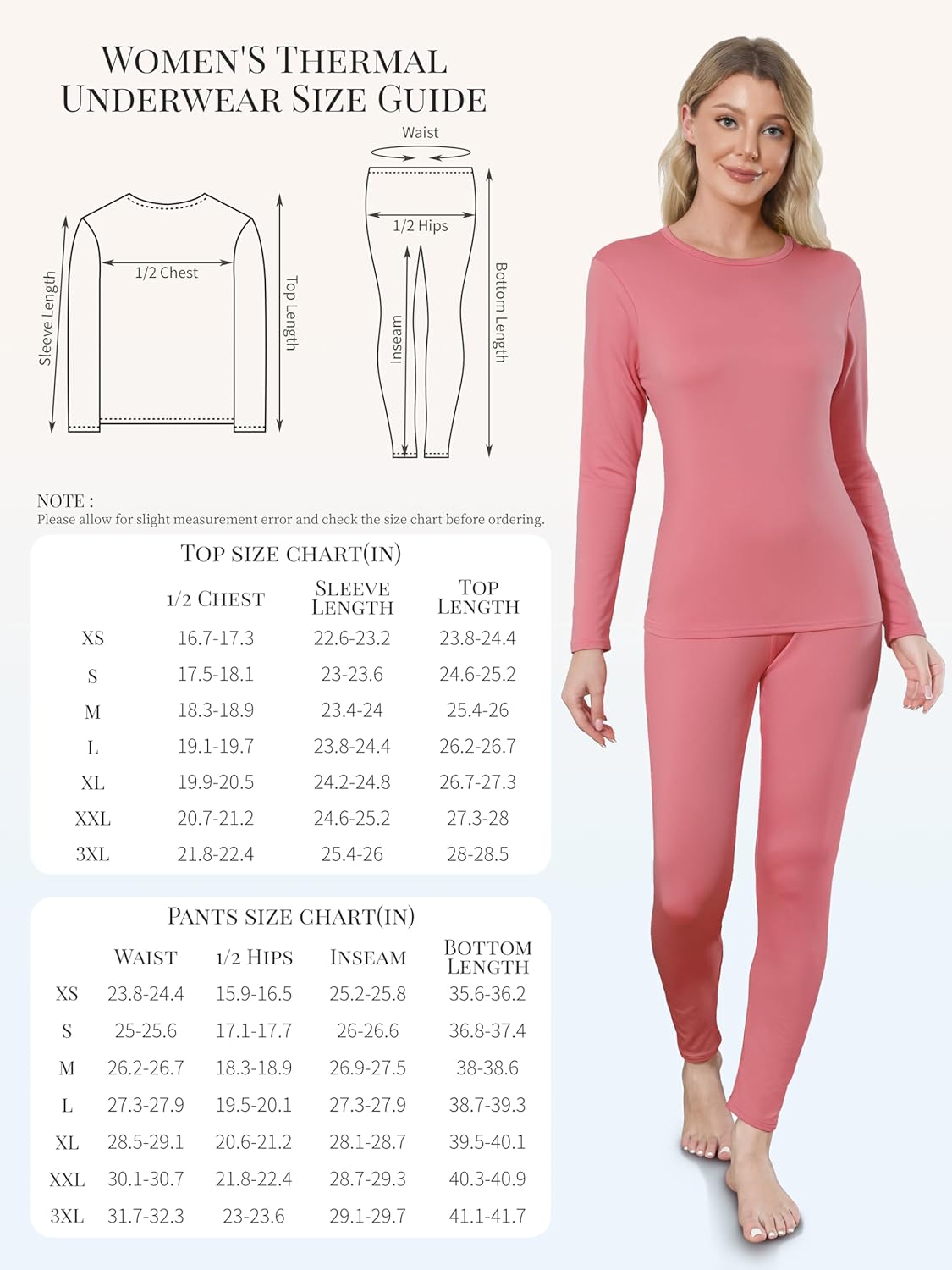 Thermo Ondergoed voor Vrouwen - Sophie