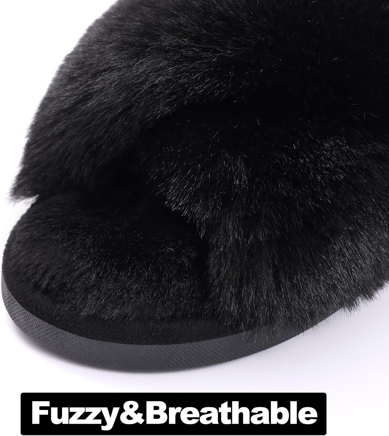 Fuzzy Slippers met Memory Foam - CloudStep