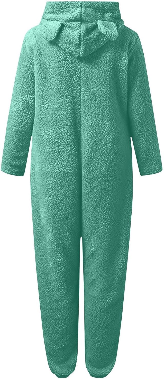 Sherpa Fuzzy Onesie met Capuchon - CozyCat