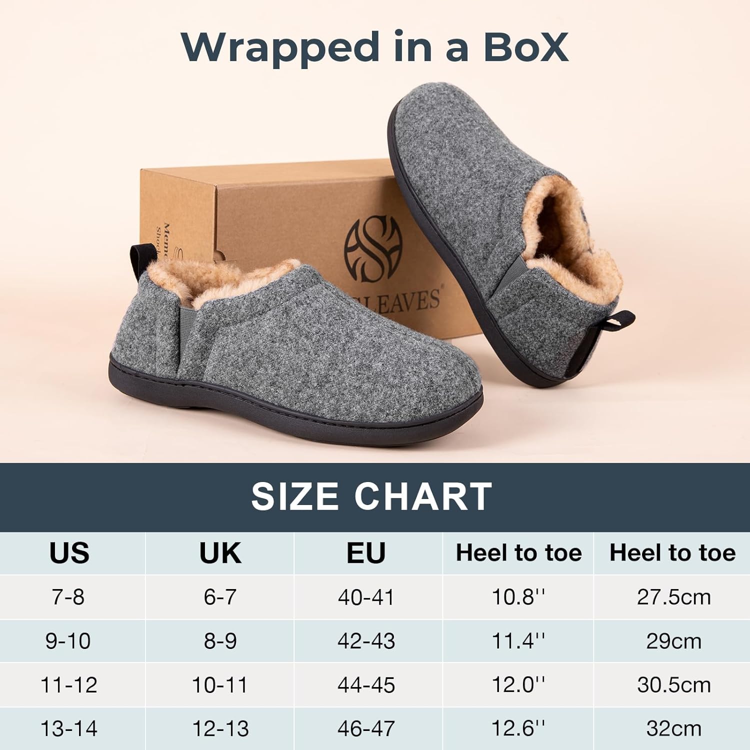 Warme Winter Pantoffels voor Heren - Noah