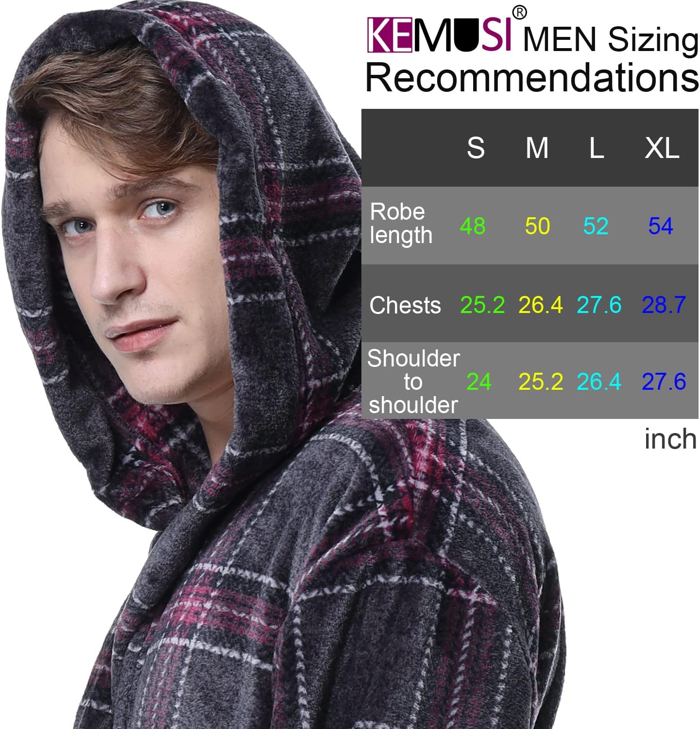 Luxe Heren Badjas met Capuchon - Lars