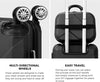 2-delige ABS Harde Koffer Set met TSA-slot & 360° Draaiwielen