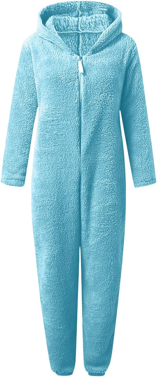Sherpa Fuzzy Onesie met Capuchon - CozyCat