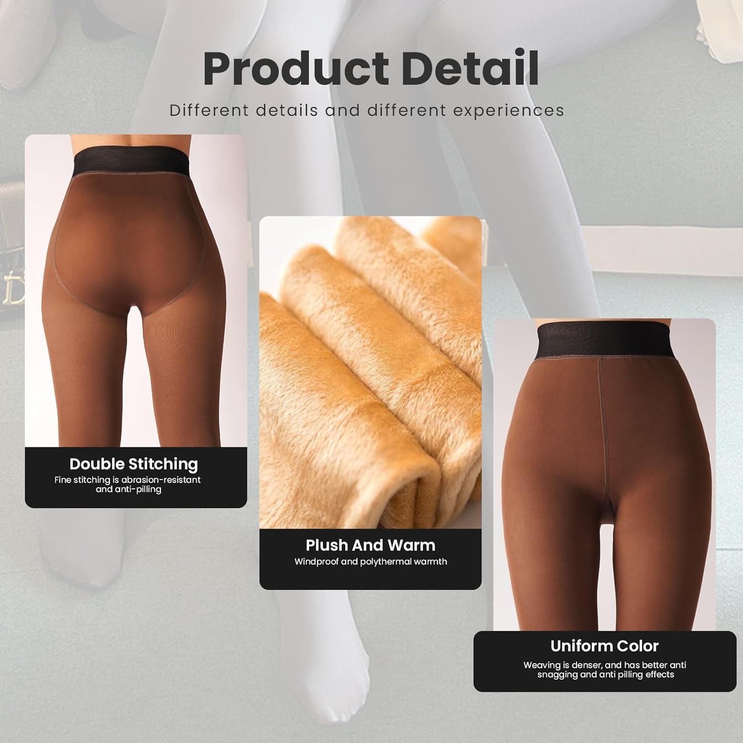 Fleecegevoerde Panty - Nova