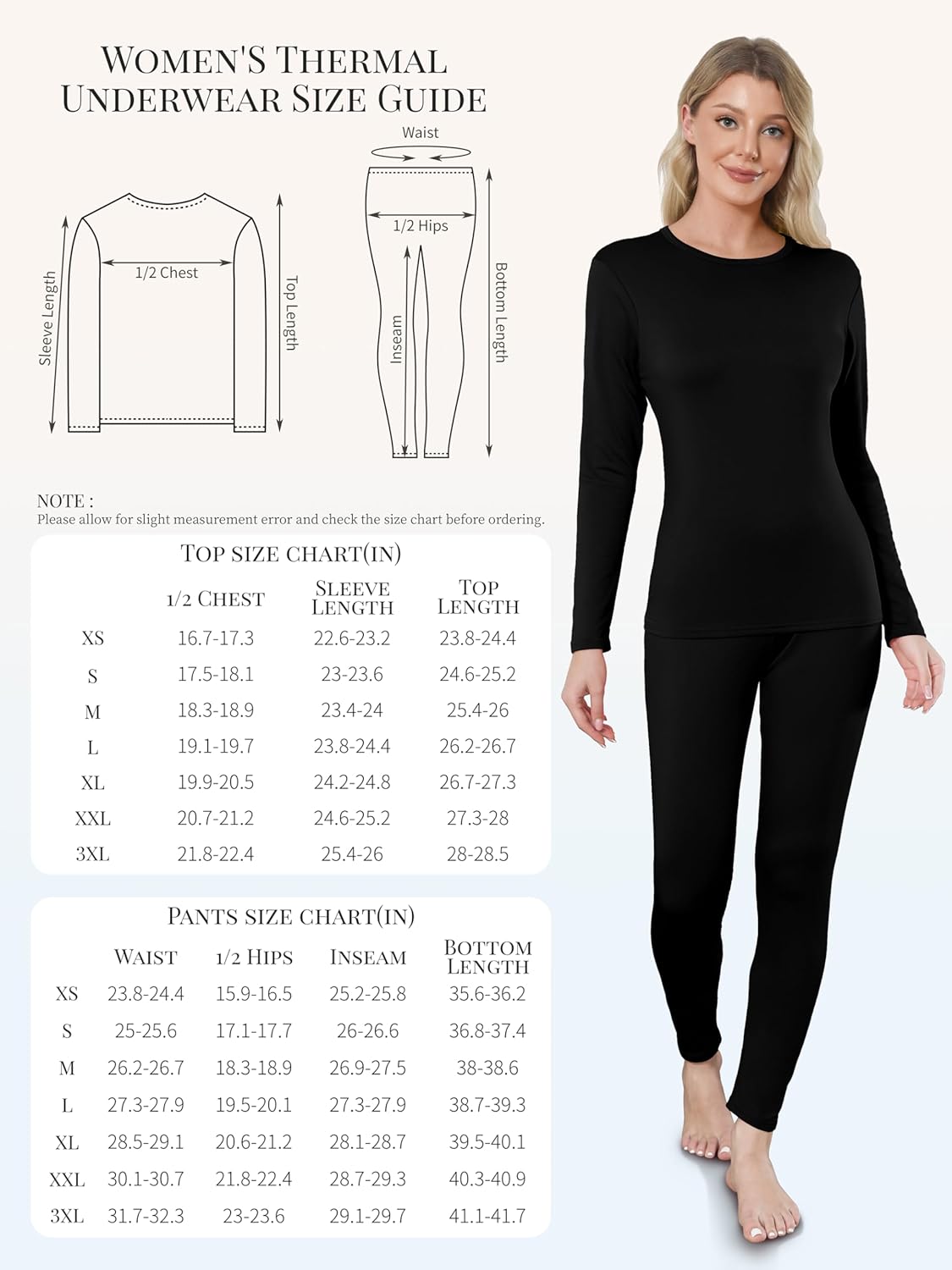 Thermo Ondergoed voor Vrouwen - Sophie