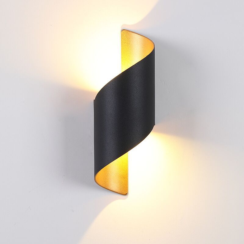 Moderne Spiraal LED Wandlamp - TwistLight