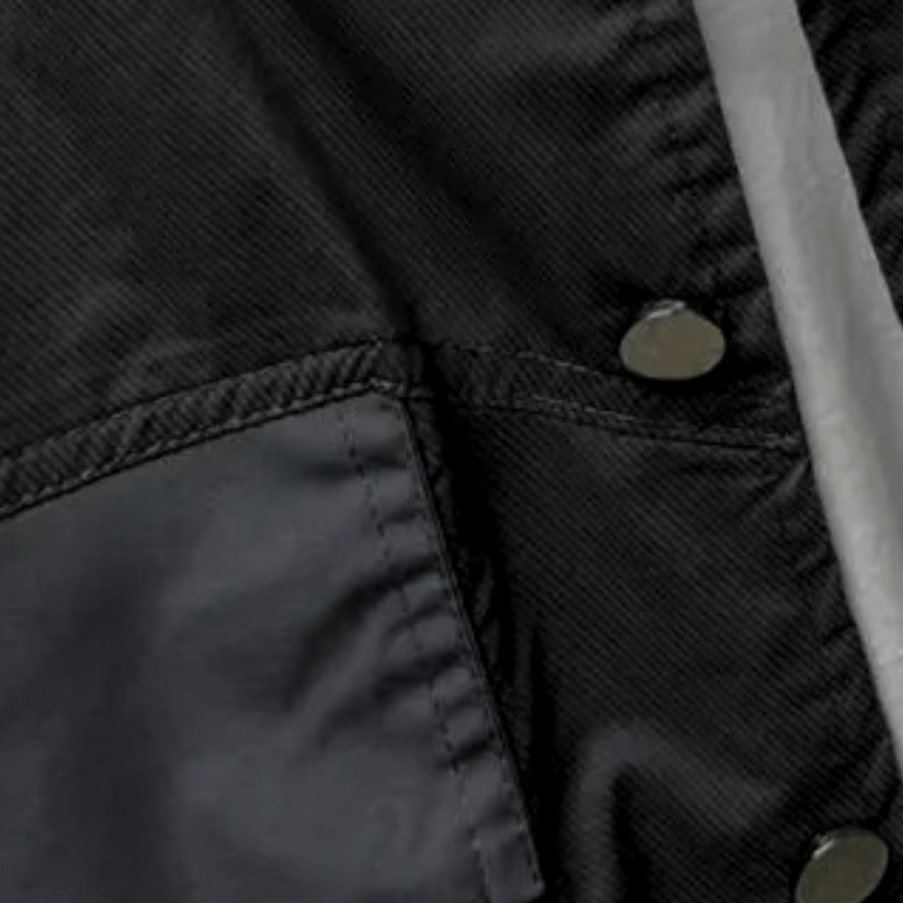 Zwarte Moderne Jas voor Heren - Elliot