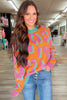Damestrui Met Colorblock Luipaardprint En Ronde Hals – Liora