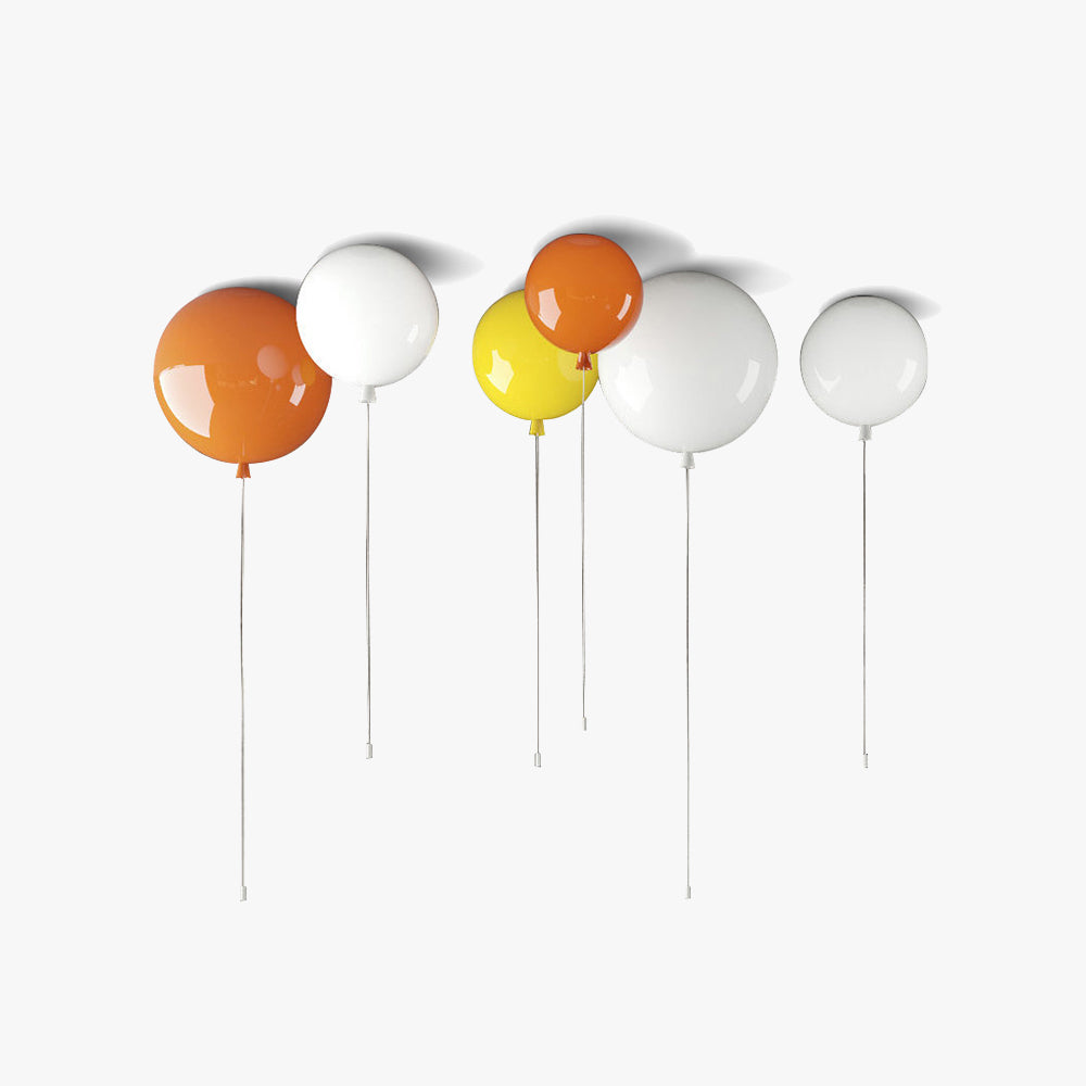 Compacte Moderne LED Ballon Plafondlamp - AuraLite