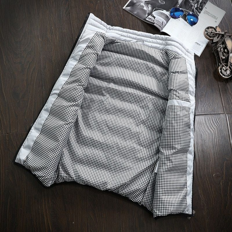 Waterafstotende & Gevoerde Heren Bodywarmer met Staande Kraag - Henrik