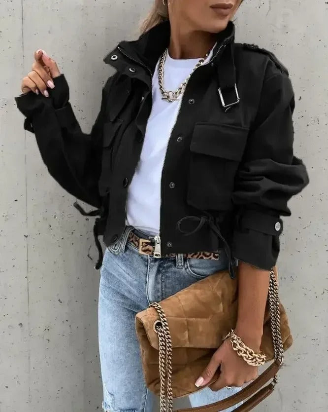 Cropped Dames Zomerjack – Noëlle