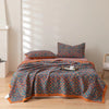 Katoenen Quilt met Blauw Patroon - Florencia