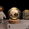 3D Gegraveerde Kristallen Bol - Celestia