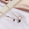 Boze Oog Ketting en Armband Set - Amira
