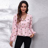 Luchtige & Kleurrijke Damesblouse met Patroon - Leona