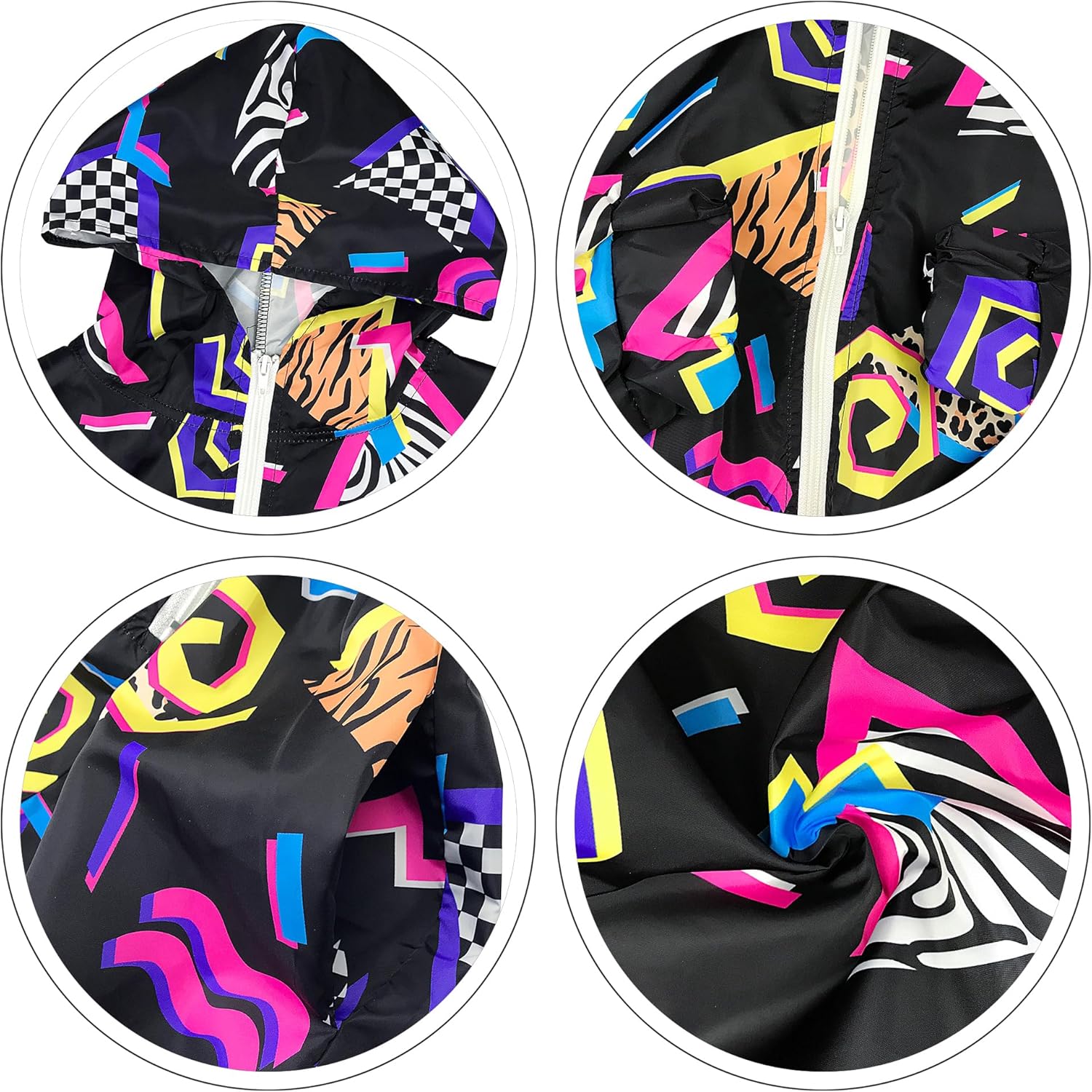 Retro Dames Windbreaker Jumpsuit - Elodie