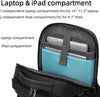 Waterdichte Reis Laptoprugzak met USB-poort & Georganiseerde Opslag