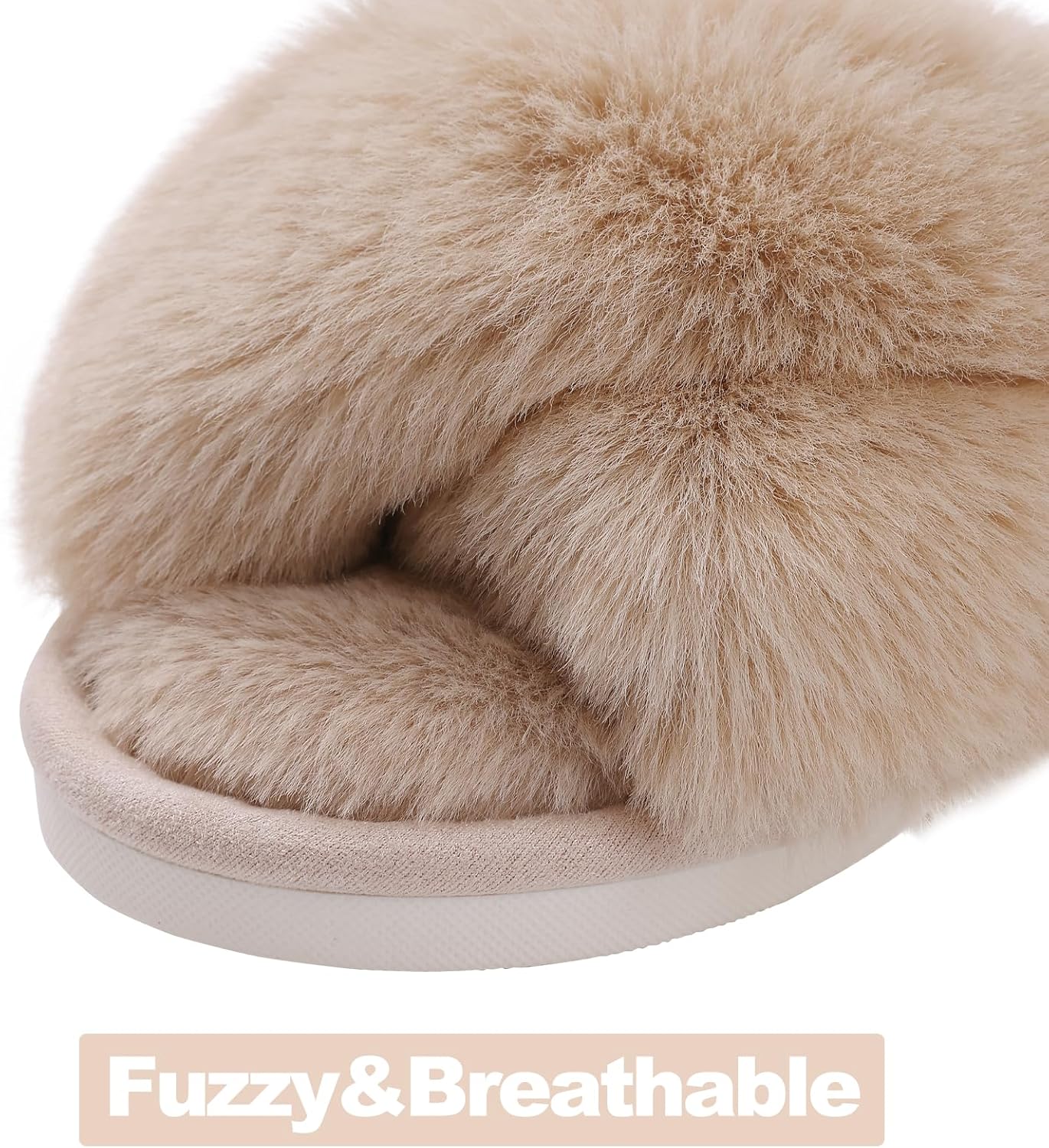 Fuzzy Slippers met Memory Foam - CloudStep
