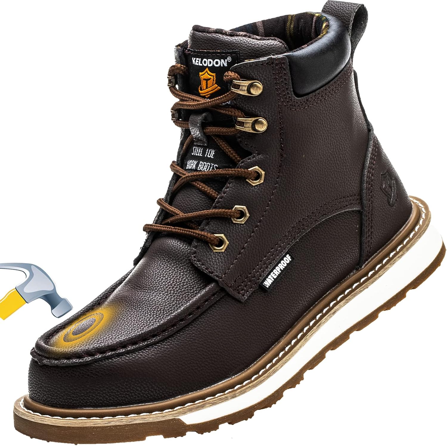 Stevige Waterdichte Werklaarzen voor Heren - Timothy