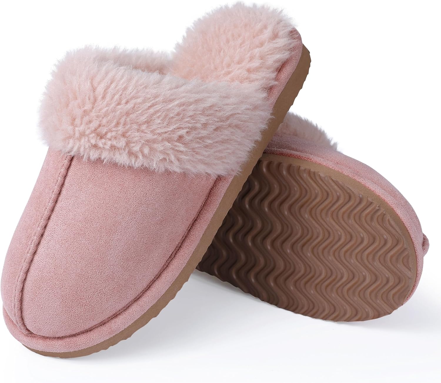 Fuzzy Memory Foam Pantoffels - SoftStep