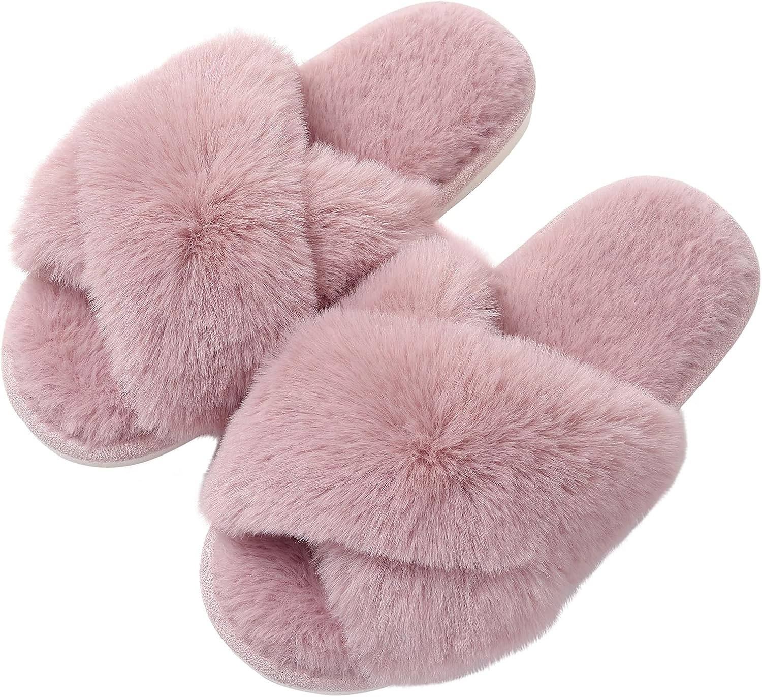 Fuzzy Slippers met Memory Foam - CloudStep