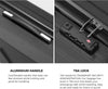 2-delige ABS Harde Koffer Set met TSA-slot & 360° Draaiwielen