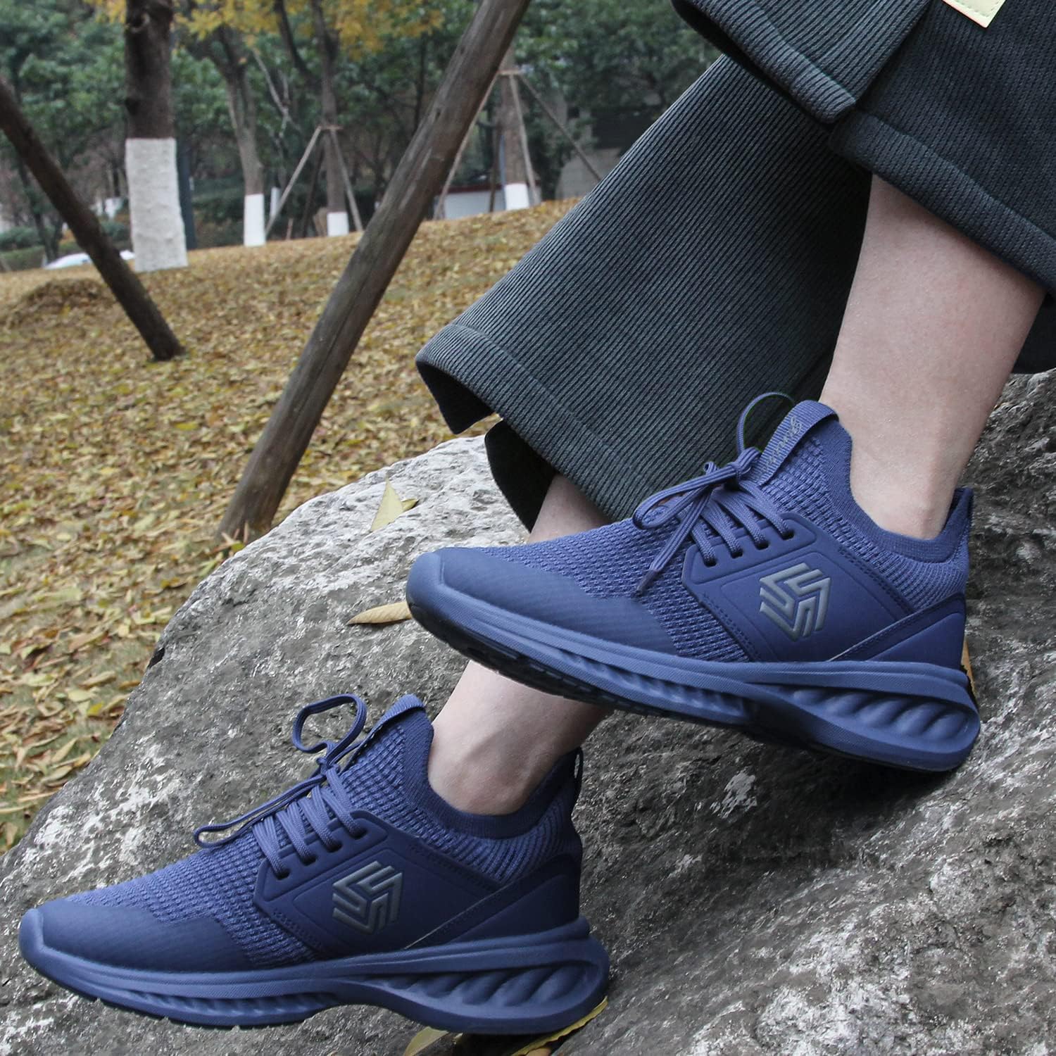 Ademende Heren Hardloopschoenen - FlexiFit