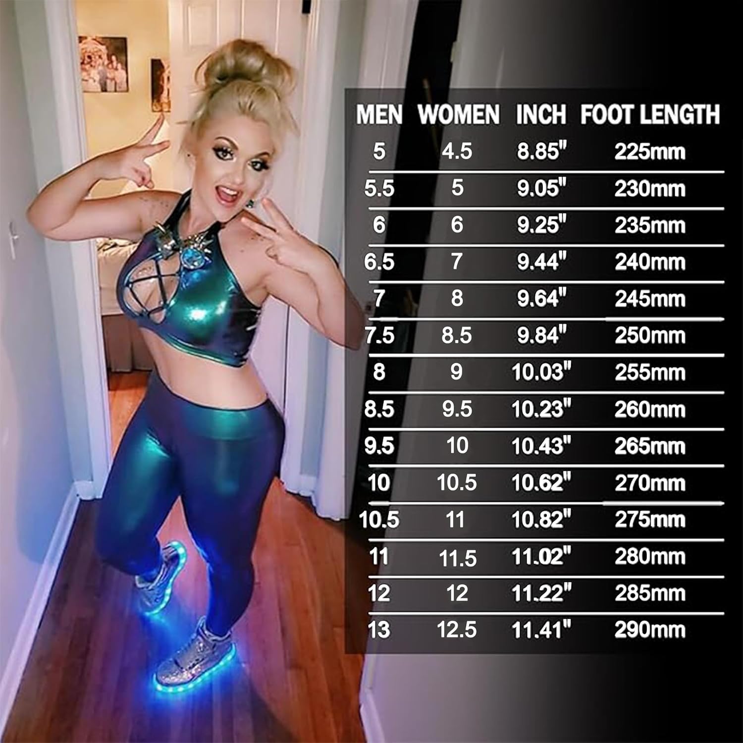 Trendy LED Sneakers met Oplaadbare Verlichting - LumaBoost