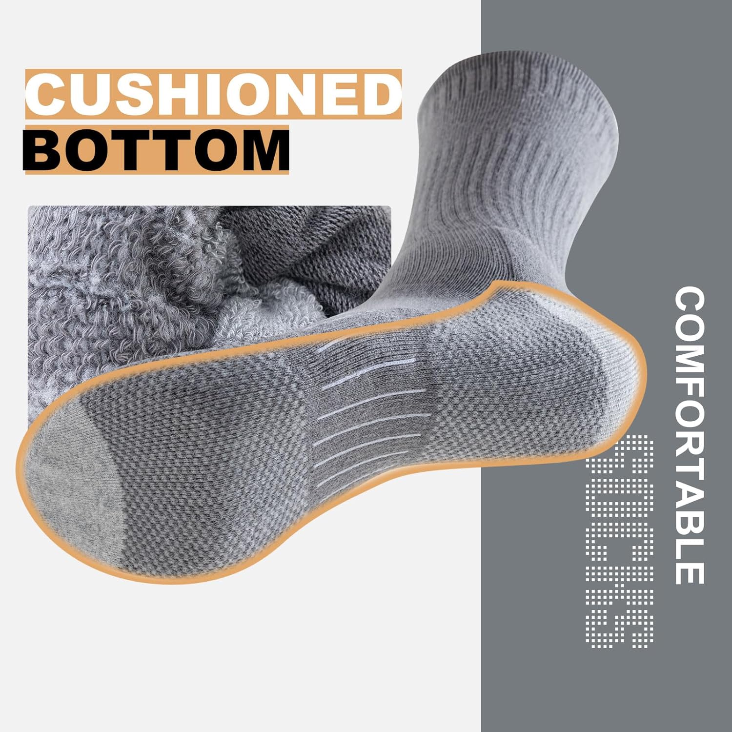 Heren Crew Sokken (6 Paar) - Daniel