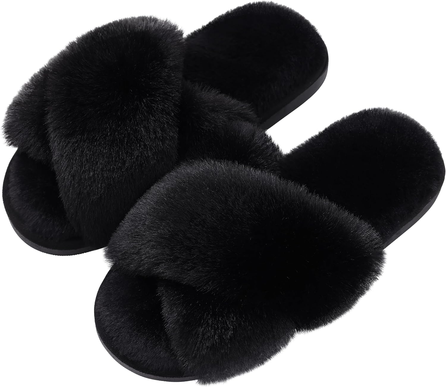 Fuzzy Slippers met Memory Foam - CloudStep