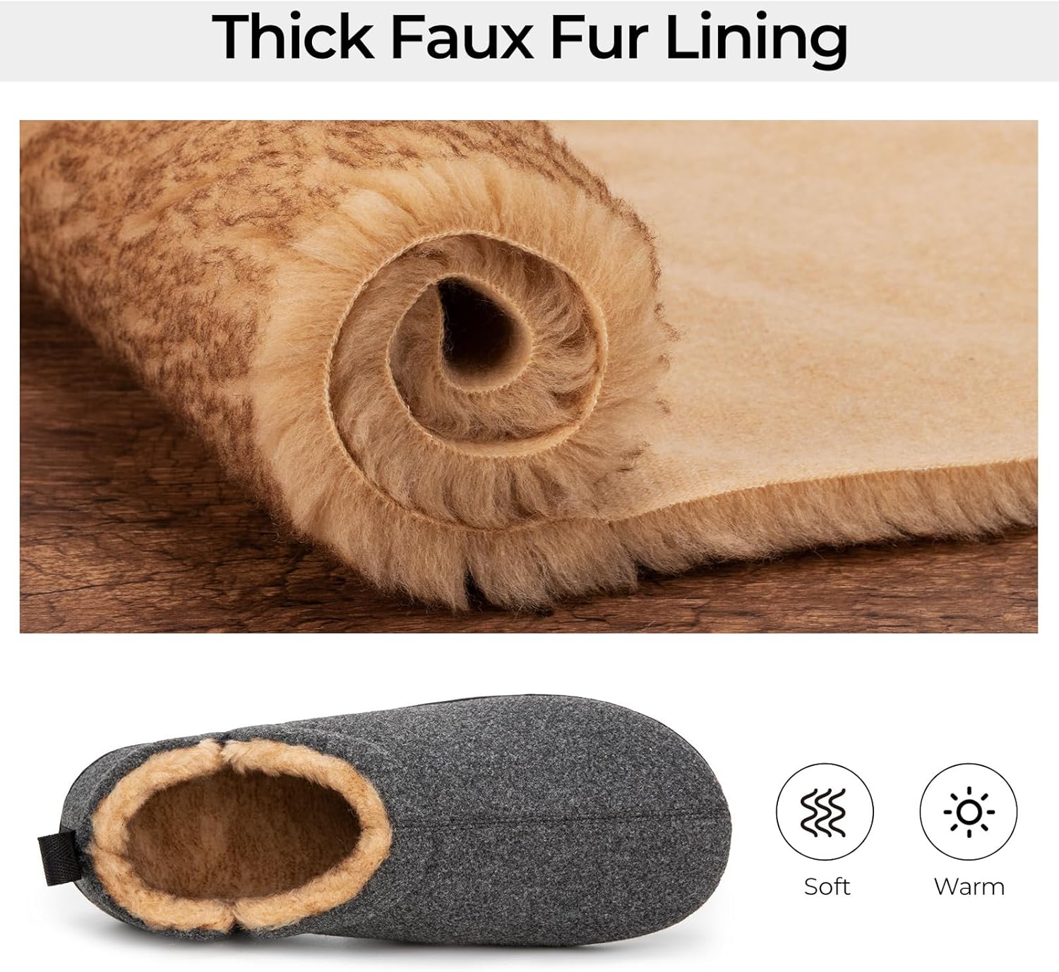 Warme Winter Pantoffels voor Heren - Noah