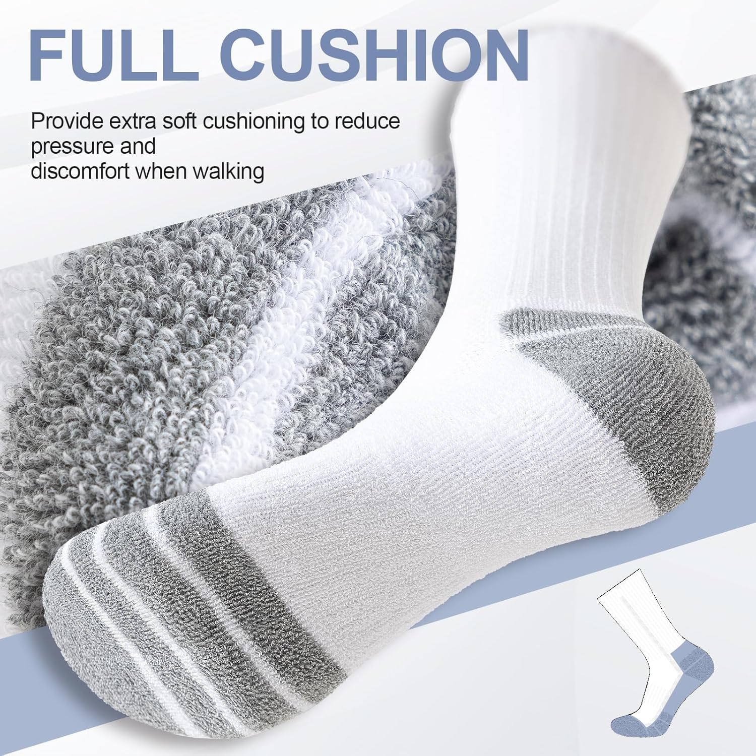 Katoenen Sportsokken Uniseks (6 Paar) - Robin