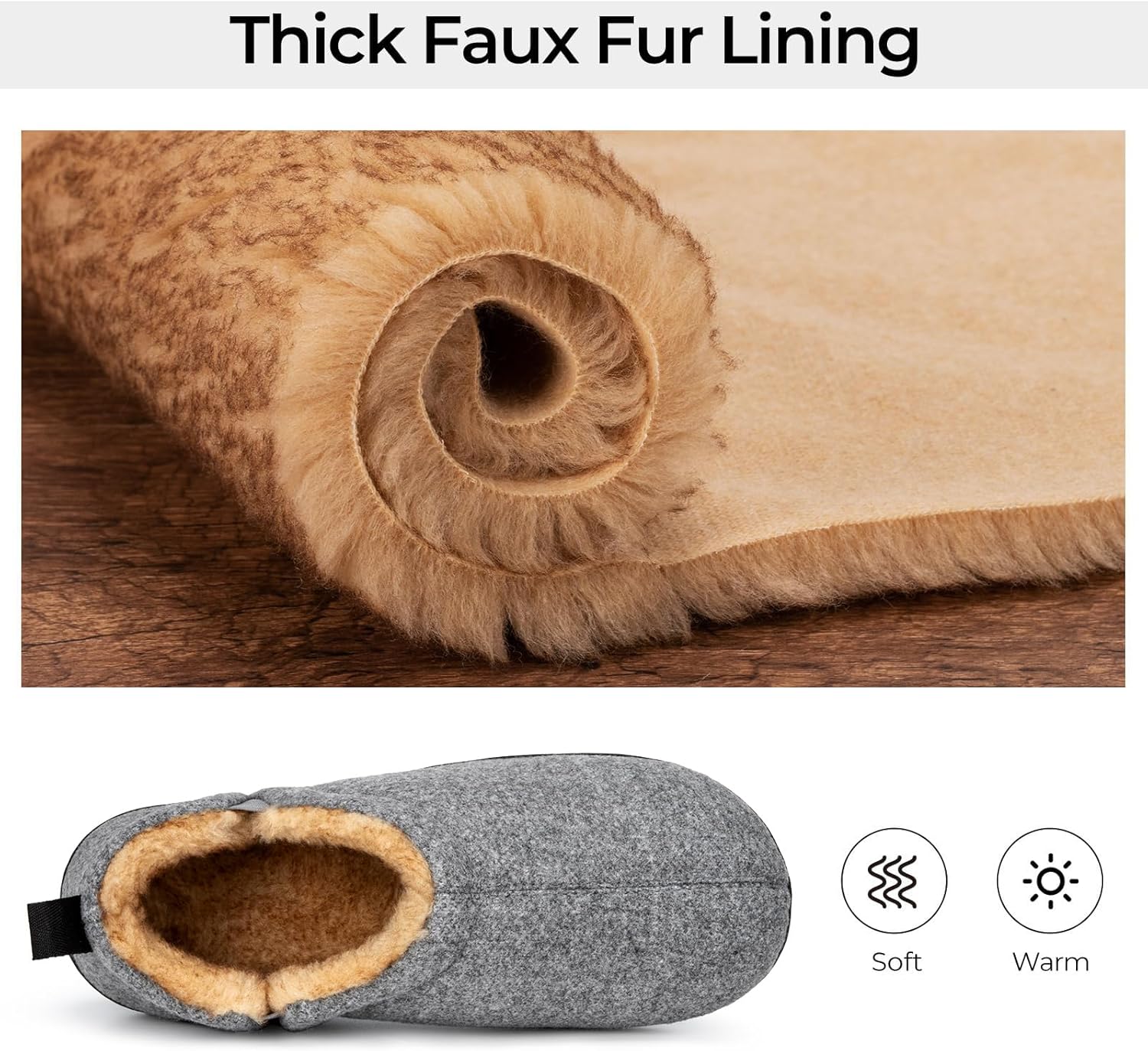 Warme Winter Pantoffels voor Heren - Noah