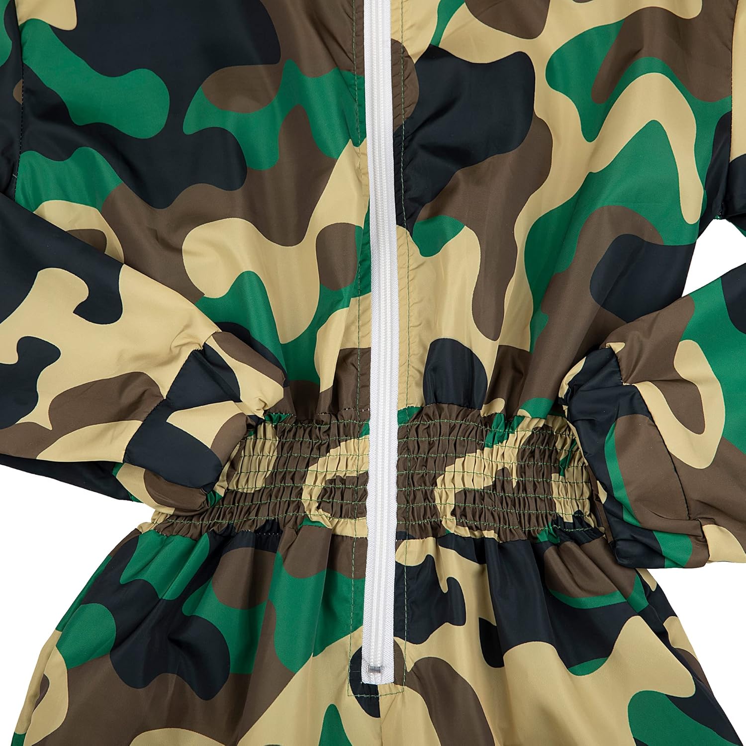 Retro Dames Windbreaker Jumpsuit - Elodie