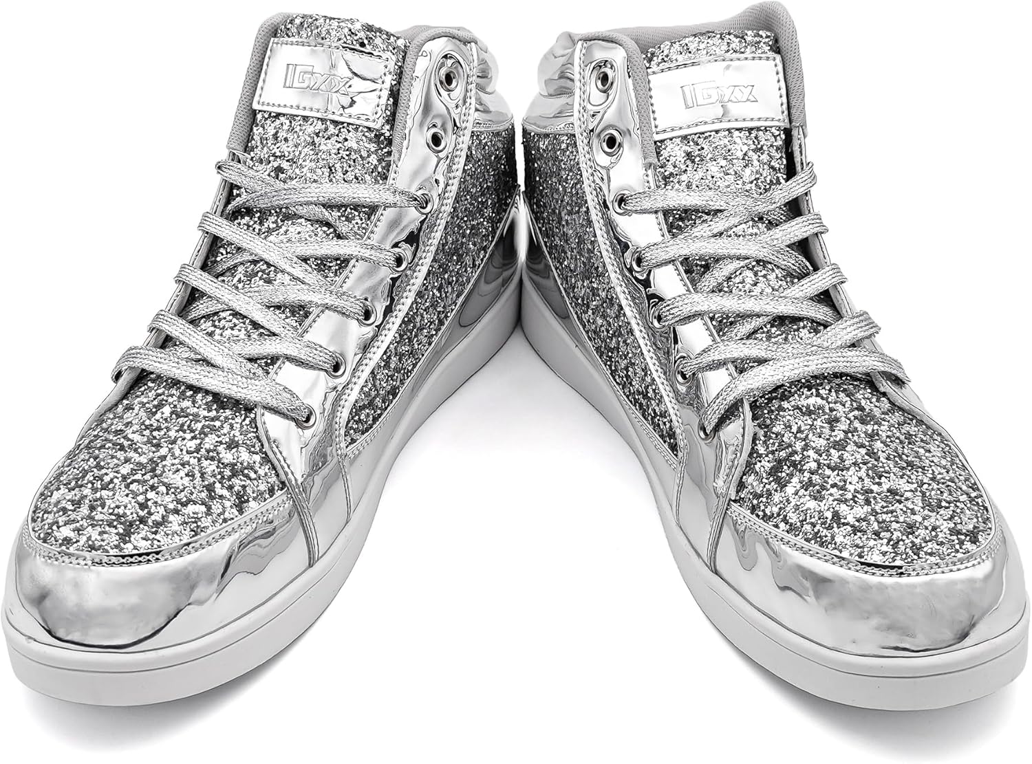 Casual Glitter Sneakers - NeonFlash