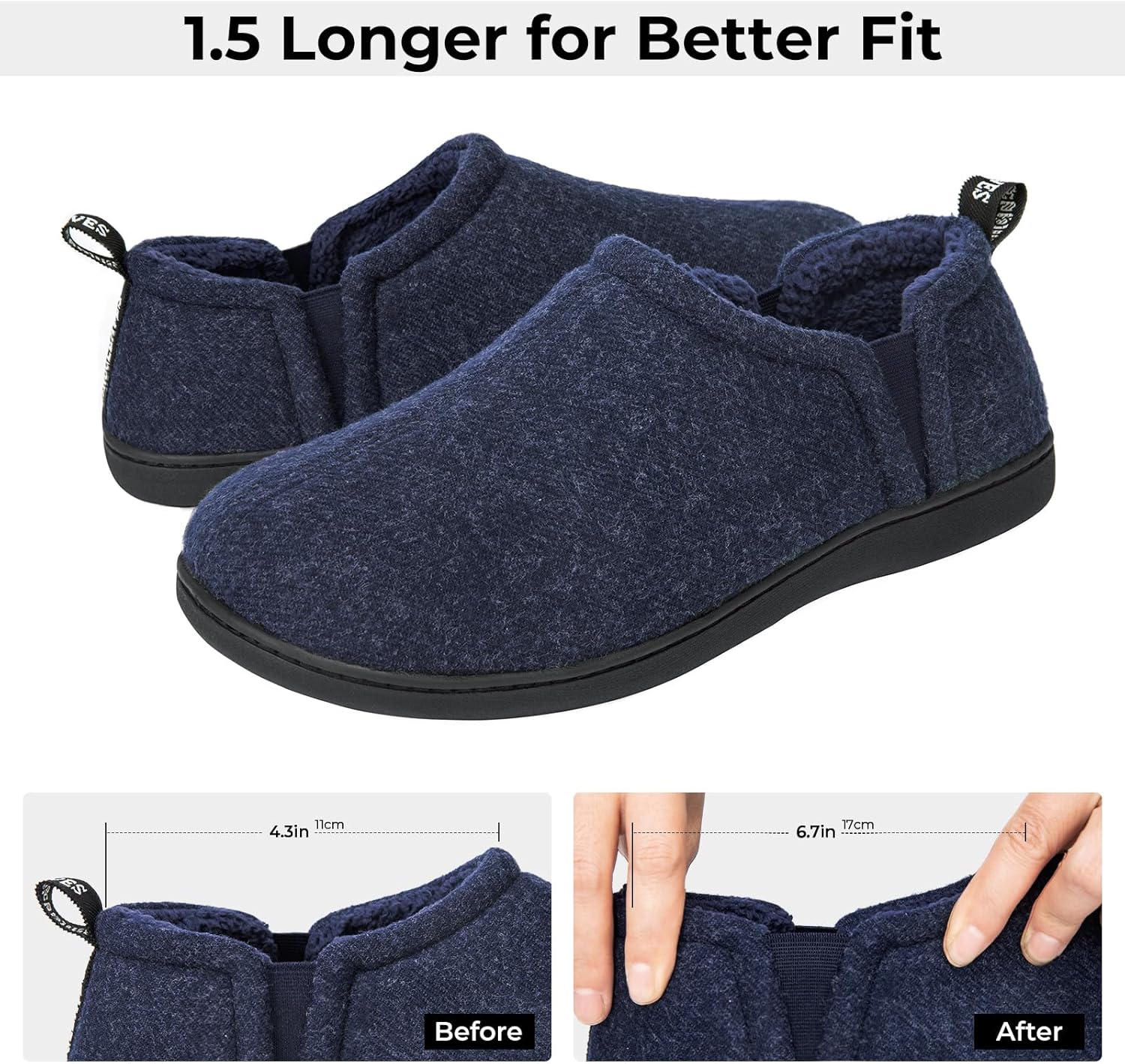 Warme Winter Pantoffels voor Heren - Noah