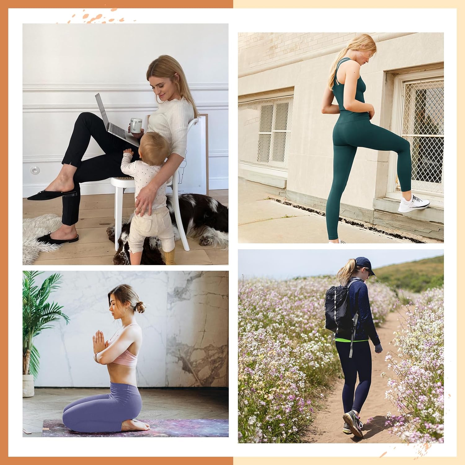 LuxeFit High-Waisted Leggings - Selene